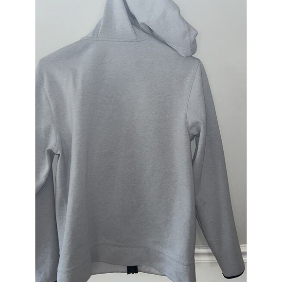 Old Navy Men's Gray Full Ziplong Sleeve Light Jacket Cotton Fleece Size Medium - Picture 6 of 10